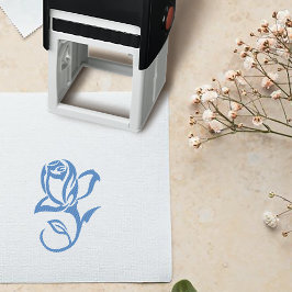 ゲイグロームズリージェンシーブルーバラ セルフインキングスタンプ