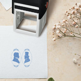 ゲイグロームズリージェンシーブルーバラ セルフインキングスタンプ