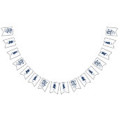 ゲイグロームズリージェンシーブルーバラ バンティングフラッグ (全)