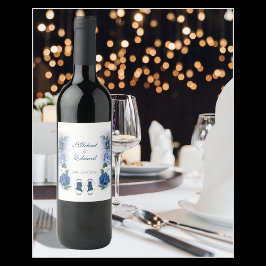 ゲイグロームズリージェンシーブルーバラ ワインラベル