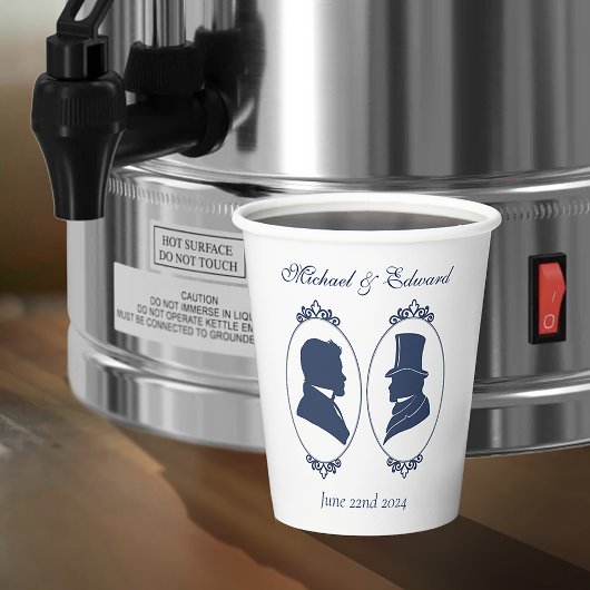 ゲイグロームズリージェンシーブルーバラ 紙コップ