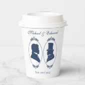 ゲイグロームズリージェンシーブルーバラ 紙コップ (裏面)