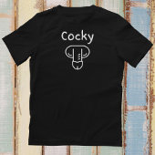 ゲイコッキーtシャツ、ゲイティー、プライドt tシャツ