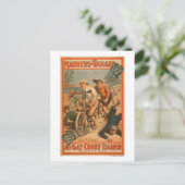 「ゲイコニーアイランド」ミュージカルコメディポスター#1 ポストカード (スタンド正面)