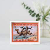 「ゲイコニーアイランド」ミュージカルコメディポスター#4 ポストカード (スタンド正面)