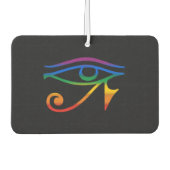 ゲイゴシックプライドフラグ カーエアーフレッシュナー (正面)