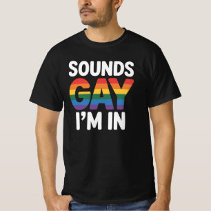 ゲイサウンド最高!ゲイプライドTシャツ メンズ レディース LGBT Tシャツ