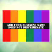 ゲイサポート ウィンドウサイン (シート3)