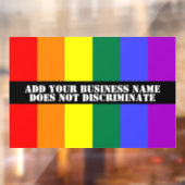 ゲイサポート ウィンドウサイン (シート2)