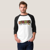 ゲイザー メンズ 3/4 スリーブ ラグラン Tシャツ (正面フル)