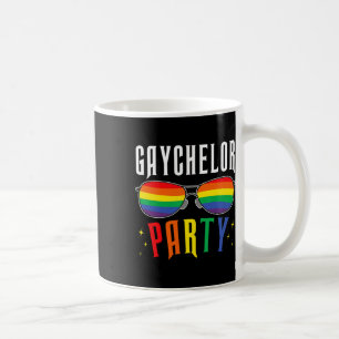 ゲイシェーロー ゲイ レズビアン LGBTQ プライド バチェラーパーティーW コーヒーマグカップ