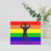ゲイジムバニープライド ポストカード (スタンド正面)