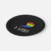 ゲイストゲイプライド、ゲイハロウィーン、LGBT ペーパープレート (アングル)