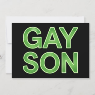 ゲイソおもしろいンLGBTQプライド 招待状