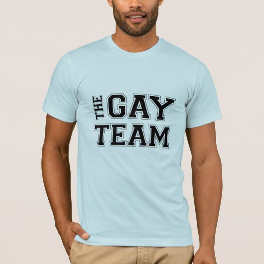 ゲイチーム.png tシャツ (正面)