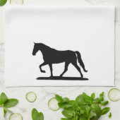 ゲイト馬のキッチンタオル、テネシー歩く馬 キッチンタオル (折り畳み)