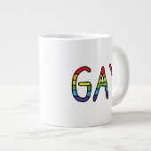 ゲイドードルデザイン ジャンボコーヒーマグカップ (正面右)