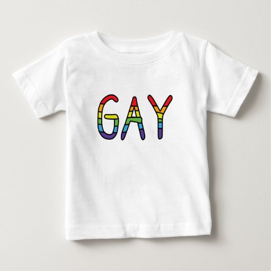ゲイドードルデザイン ベビーTシャツ (正面)