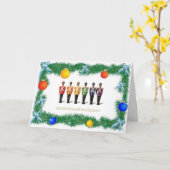 ゲイナツクラッカーソルジャーホリデーカード カード (黄色い花)