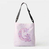 ゲイナーの名前およびGのモノグラムのバッグを意味すること クロスボディバッグ (裏面)