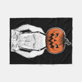 ゲイハロウィーン フリースブランケット (正面(横))