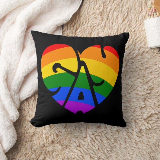 ゲイハート クッション (ブランケット)