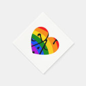 ゲイハート スタンダードカクテルナプキン (角)