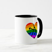 ゲイハート マグカップ (正面右)