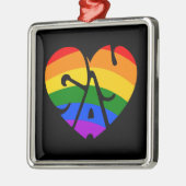 ゲイハート メタルオーナメント (左)