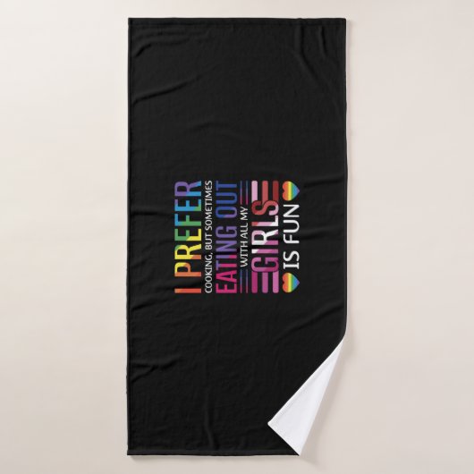 ゲイバイセクシャルプライド国旗LGBTQ バスタオル (バスタオル)