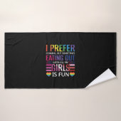 ゲイバイセクシャルプライド国旗LGBTQ バスタオル (バスタオル)
