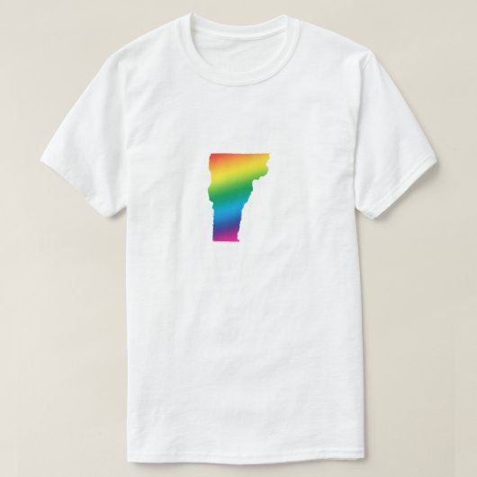 ゲイバーモントゲイプライドパレードLGBT平等権 Tシャツ (デザイン正面)