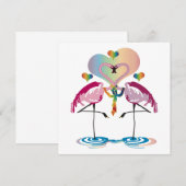 ゲイフラミンゴス招待状 招待状 (正面/裏面)