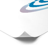 ゲイフラミンゴプリント ポスター (角)