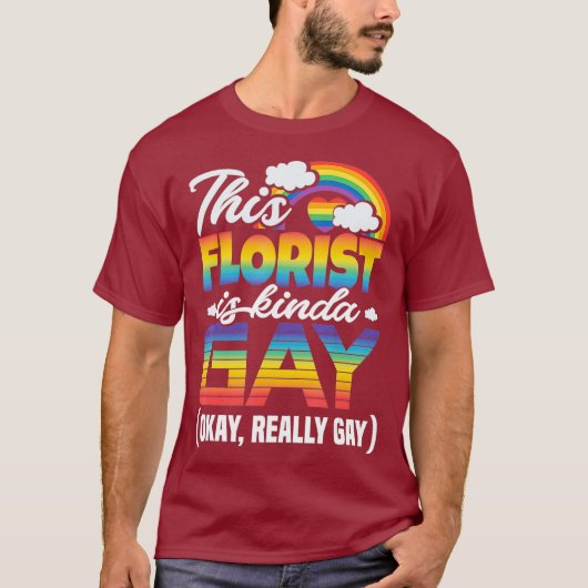 ゲイフローリスト Tシャツ (正面)