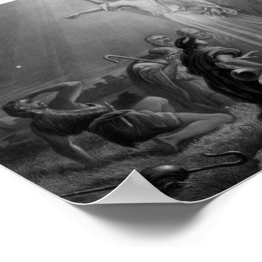 ゲイブリエルがイエスの誕生を発表 ポスター (角)