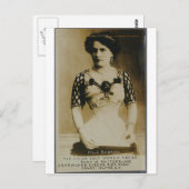 ゲイブリエル、驚くほどのハーフの女! ポストカード (正面/裏面)