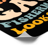 ゲイプライドおもしろい魚釣りは何ゲイ漁師に見える ポスター (角)