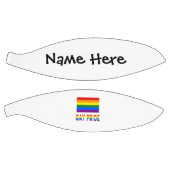 ゲイプライドとレインボーの旗と名 バスケットボール (パネル)