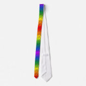 ゲイプライドのタイの同性のゲイプライドのネクタイ ネクタイ (裏面)