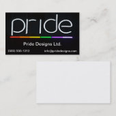 ゲイプライドの名刺 名刺 (正面/裏面)