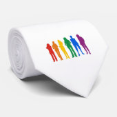 ゲイプライドの女性のTシャツ ネクタイ (ロール)