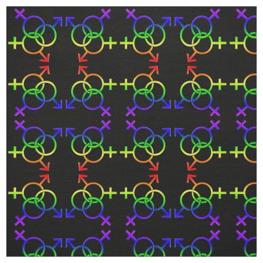 ゲイプライドの生地GBLT愛生地のプライドの生地 ファブリック (見本)