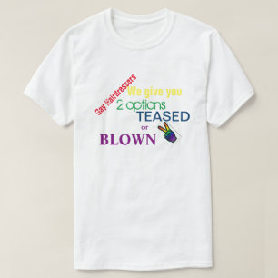 ゲイプライドの美容院 Tシャツ