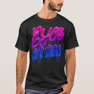 ゲイプライドアイズオンミーLGBTQ+ CSDバイセクシャル国旗 Tシャツ