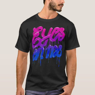 ゲイプライドアイズオンミーLGBTQ+ CSDバイセクシャル国旗 Tシャツ