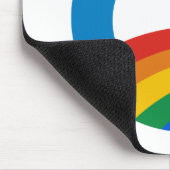 ゲイプライドオバマ マウスパッド (コーナー)