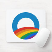 ゲイプライドオバマ マウスパッド (マウス)