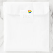 ゲイプライドカッコいい引用文イラブディックおもしろいゲイプライド スクエアシール (バッグ)