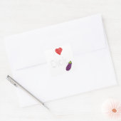 ゲイプライドカッコいい引用文イラブディックおもしろいゲイプライド スクエアシール (封筒)